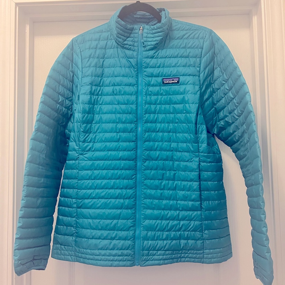 Patagonia Blue Quilted Jacket